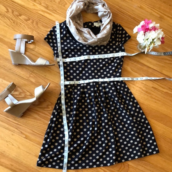 🌺 Maison Jules; Flirty & Fun, “BARBIE” Polka Dot Dress in Misses Size XS! - Picture 8 of 8